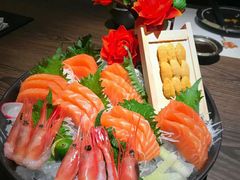 海胆三文鱼刺身-枫伝料理居酒屋