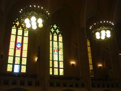 仰望大堂二层南侧回廊-沐恩堂