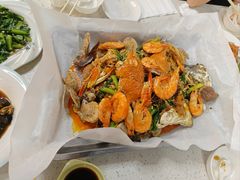 渔夫一锨锹之手抓海鲜-鼓歌海鲜舫·手抓海鲜(大学城店)