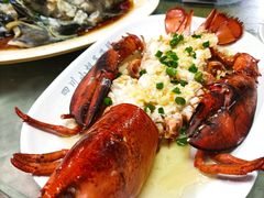 蒜蓉开边龙虾-四川小胡子海鲜(丁村万人海鲜广场店)