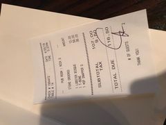 账单-Keens Steakhouse