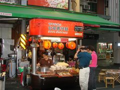 台南撸仔面-六合夜市
