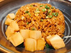 秘制酱油炒饭-汤去三面(骆驼店)