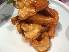 蜜汁酥皮虾-味+新京宴·烤鸭·北京菜(创意谷店)