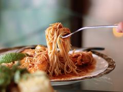 鲜虾浓汁天使面-The Rug Cafe(王府中环店)