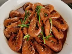 油爆基围虾-茶叁酒肆·楚味江湖(菱角湖店)