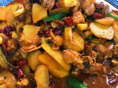 优质鸡腿肉大盘鸡-福顺祥大盘鸡(临潼店)