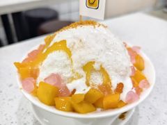 芒果冰沙-圆碌碌甜品屋(二中店)