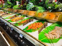 自助取餐区-鼎香缘海鲜自助火锅烤肉(锦辉购物广场店)