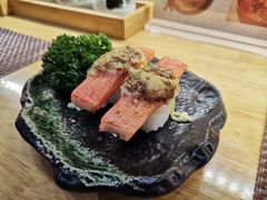文火蟹肉寿司-樱の千渡日式料理·铁板烧•烧鸟(金盛田广场店)