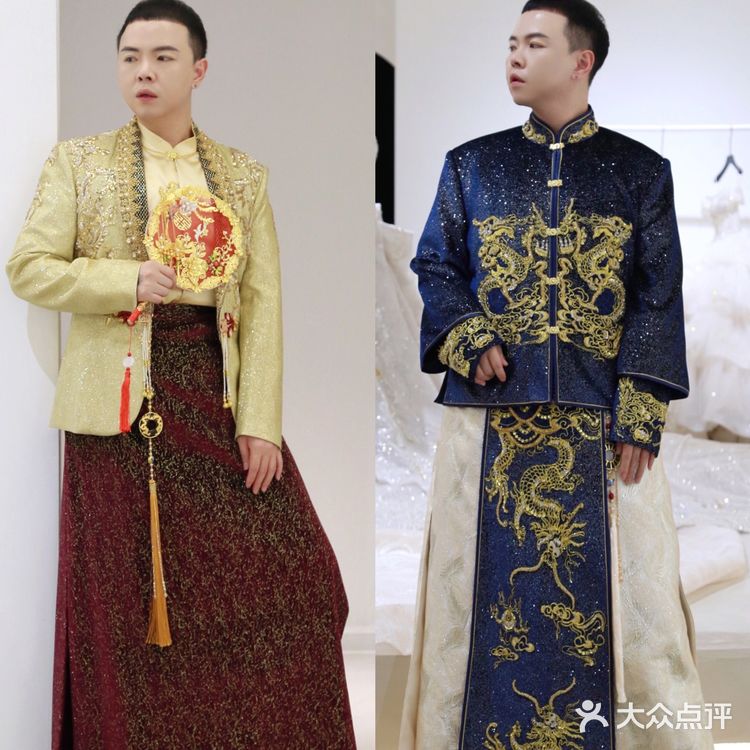 男生的中式婚服居然也能好看到炸裂💥