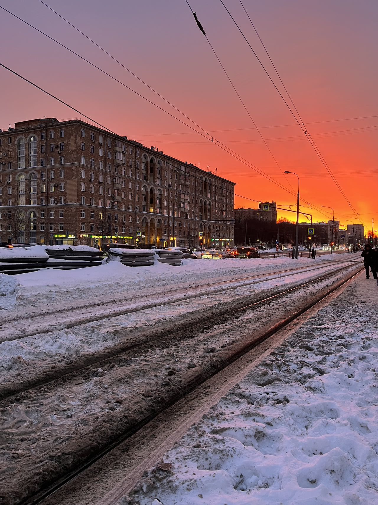 出门都是手和嘴要冻掉的程度🥶🥶🥶「莫斯科」#极寒天气 #冰雪