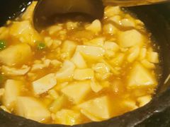 石锅鸡汤豆腐-绿茶餐厅(王府井永宁门店)