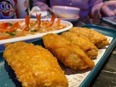 蛋黄鸡翅-新白鹿餐厅(虹桥南丰城店)