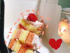 草莓格子切片蛋糕-多乐之日(五道口店)