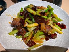 蕨粑炒腊肉-山石榴·贵州菜(丰盛里店)