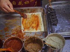 冷面卷臭豆腐-小红旗臭豆腐炸冷面(万达店)