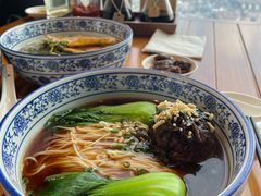 梅干菜蛋黄狮子头面-无锡苏宁银河国际酒店-麺餐厅