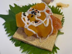 千层酥配果粒三文鱼-梧桐餐厅(泉城路店)