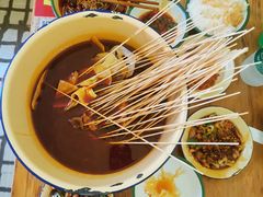-拈签一笑黄牛肉辣卤串串