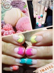 糖果指甲造型-光SPA科技美肤