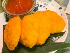 Golden虾饼-浩海火燒雲傣家菜(芮欧百货店)