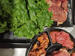 -啊美丽炭火烤肉(滑翔一店)