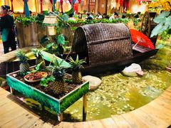 -老滇山寨•云南特色菜•地方菜•民族风情歌舞表演(金碧店)