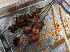 羊肉串-夏都地标马一刀烤肉美食城
