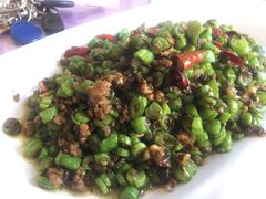 榄菜四季豆-肘子酥·天津菜·特色捞面(德云社店)