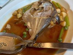 鲳鱼烧年糕-新荣记(新源南路店)