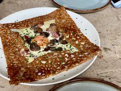 鸡蛋蘑菇熏肉荞麦可丽饼-RAC BAR(安福路店)