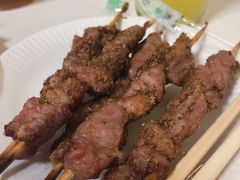 -老红桥炸灌肠牛肚锅烧烤(定福庄店)