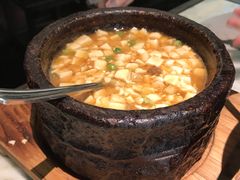 鸡汤虾仁豆腐-绿茶餐厅(深南广场万科店)