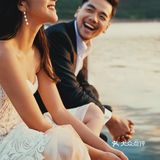 北京婚纱照“塞纳河畔”看夕阳，给你全北京最写意的温暖画面……