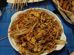爆炒方便面-山纺老张烧烤(长风西街店)