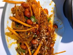 泡椒鱼皮-猪啊牛呀羊啊铜盘烤肉(正大广场店)