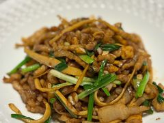 干鱿鱼炒五花肉丝-南景饭店(万家丽路店)
