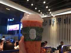 芒果红火龙卡士-野萃山·潮汕厚果汁(十亩地店)