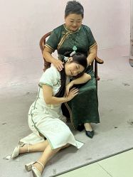 -时光纪亲子全家福照相馆(静安店母女写真父母纪念照)