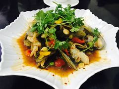 辣炒蛏子-QQ海鲜餐厅