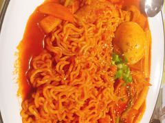 拉面炒年糕-韩香福脊骨汤锅(上杭路店)