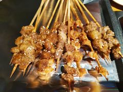 -路边摊小炉子烧烤