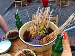 -拈签一笑黄牛肉辣卤串串