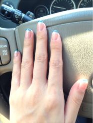 难得小清新一下-A-Best nail UP时尚美甲沙龙