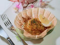 西西里风味烤扇贝-La Vita 意大利传统料理(富民路店)