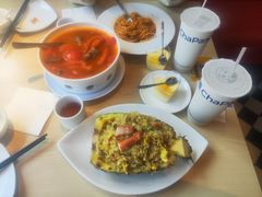 菠萝海鲜炒饭-避风塘(南汇店)