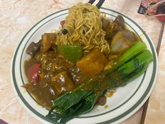 咖喱牛腩捞丁（半熟蛋）-渔记茶餐厅(渔村店)
