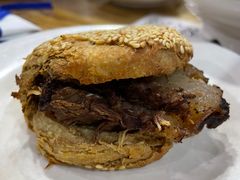 烧饼夹肉-东兴顺爆肚张