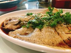 清蒸多宝鱼-大鸭梨烤鸭(石佛营店)